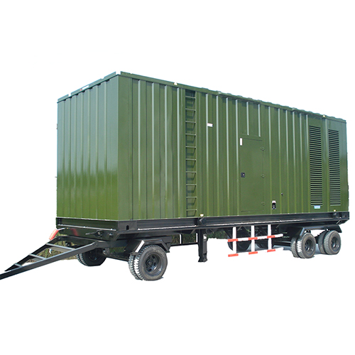 固阳会议移动集装箱型发电机组电站